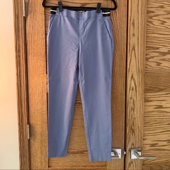 Maurices Light Blue Pull-On Slim Fit Pants - Picture 1 of 4